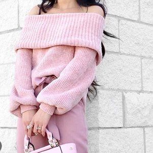 Forever 21 Contemporary off-shoulder Sweater